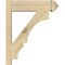 Ekena Millwork Balboa Rough Sawn Arts and Crafts Outlooker, Douglas Fir, 6"W x 20"D x 24"H OUT06X20X24BOA03RDF - alternate 3